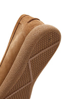 Kadın Taba Süet Deri Comfort Loafer | Derimod Kadın Taba Süet Deri Comfort Loafer | Derimod