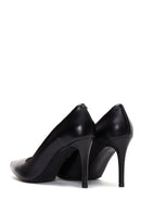 Women's Black Leather Stiletto | Derimod Women's Black Leather Stiletto | Derimod