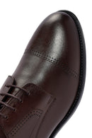 Men's Brown Laced Leather Classic Shoes | Derimod Men's Brown Laced Leather Classic Shoes | Derimod