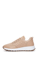 Kadın Deri Kapitone Sneaker | Derimod Kadın Deri Kapitone Sneaker | Derimod