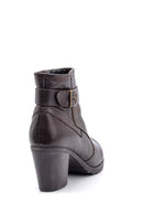 Women's Heeled Leather Boots | Derimod Women's Heeled Leather Boots | Derimod