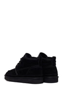 Male Black Lace-up Suede Casual Boots | Derimod Male Black Lace-up Suede Casual Boots | Derimod