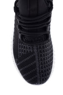 Kadın Siyah Desenli Sneaker | Derimod Kadın Siyah Desenli Sneaker | Derimod