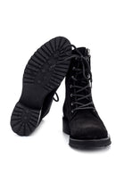 Women's Suede Leather Boots | Derimod Women's Suede Leather Boots | Derimod