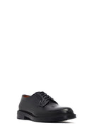 Men's Black Lace-up Leather Casual Shoes | Derimod Men's Black Lace-up Leather Casual Shoes | Derimod