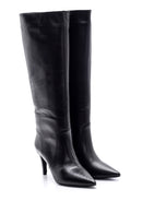 Women's Leather Heeled Boots | Derimod Women's Leather Heeled Boots | Derimod