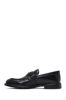 Erkek Siyah Tokalı Deri Loafer | Derimod Erkek Siyah Tokalı Deri Loafer | Derimod