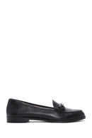 Kadın Siyah Deri Maskülen Loafer | Derimod Kadın Siyah Deri Maskülen Loafer | Derimod