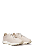 Erkek Bej Deri Sneaker | Derimod Erkek Bej Deri Sneaker | Derimod