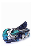 Women's Crocodile Patterned Belt | Derimod Women's Crocodile Patterned Belt | Derimod