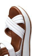 Women's Leather Wedge Heel Sandals | Derimod Women's Leather Wedge Heel Sandals | Derimod