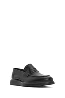Men's Black Leather Casual Loafer | Derimod Men's Black Leather Casual Loafer | Derimod