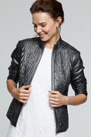 Lena Women's Leather Jacket | Derimod Lena Women's Leather Jacket | Derimod