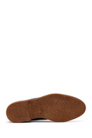 Men's Brown Lace-Up Leather Casual Boots | Derimod Men's Brown Lace-Up Leather Casual Boots | Derimod