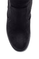 Women's Suede Heeled Boots | Derimod Women's Suede Heeled Boots | Derimod