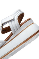 Women's Leather Wedge Heel Sandals | Derimod Women's Leather Wedge Heel Sandals | Derimod