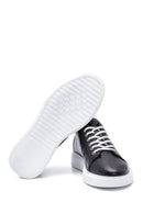 Erkek Siyah Deri Sneaker | Derimod Erkek Siyah Deri Sneaker | Derimod