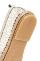 Women's Cream Leather Espadrilles | Derimod Women's Cream Leather Espadrilles | Derimod