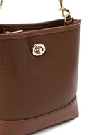 Woman Brown Long-Strap Shoulder Bag | Derimod Woman Brown Long-Strap Shoulder Bag | Derimod