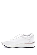 Kadın Deri Yüksek Taban Sneaker | Derimod Kadın Deri Yüksek Taban Sneaker | Derimod