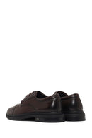 Men's Brown Lace-up Leather Classic Shoe | Derimod Men's Brown Lace-up Leather Classic Shoe | Derimod