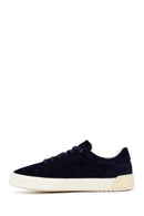 Derimod Fly Erkek Lacivert Bağcıklı Süet Deri Sneaker | Derimod Derimod Fly Erkek Lacivert Bağcıklı Süet Deri Sneaker | Derimod