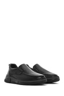 Erkek Siyah Deri Comfort Loafer | Derimod Erkek Siyah Deri Comfort Loafer | Derimod