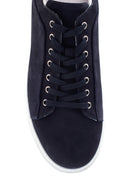 Erkek Lacivert Nubuk Deri Sneaker | Derimod Erkek Lacivert Nubuk Deri Sneaker | Derimod