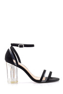 Women's Transparent Heeled Sandals | Derimod Women's Transparent Heeled Sandals | Derimod