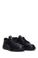 Erkek Siyah Deri Casual Sneaker | Derimod Erkek Siyah Deri Casual Sneaker | Derimod