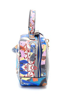 Women's Printed Shoulder Bag | Derimod Women's Printed Shoulder Bag | Derimod