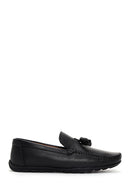 Erkek Siyah Deri Casual Loafer | Derimod Erkek Siyah Deri Casual Loafer | Derimod