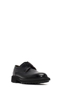 Men's Black Lace-up Leather Casual Shoes | Derimod Men's Black Lace-up Leather Casual Shoes | Derimod