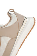Women's Beige Thick Soled Sneaker | Derimod Women's Beige Thick Soled Sneaker | Derimod