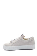 Women's Leather Suede Sneaker | Derimod Women's Leather Suede Sneaker | Derimod
