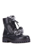 Feather Women's Leather Boots | Derimod Feather Women's Leather Boots | Derimod