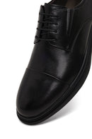 Men's Black Lace-Up Leather Classic Shoe | Derimod Men's Black Lace-Up Leather Classic Shoe | Derimod