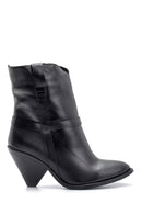 Women's Heeled Leather Boots | Derimod Women's Heeled Leather Boots | Derimod