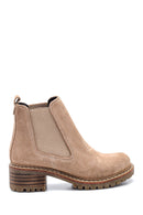 Women's Leather Suede Chelsea Boots | Derimod Women's Leather Suede Chelsea Boots | Derimod