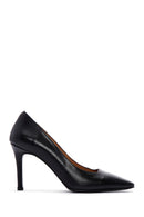 Women's Black Leather Stiletto | Derimod Women's Black Leather Stiletto | Derimod