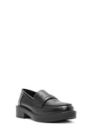Women's Black Masculine Loafer | Derimod Women's Black Masculine Loafer | Derimod