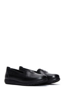 Kadın Siyah Deri Comfort Loafer | Derimod Kadın Siyah Deri Comfort Loafer | Derimod