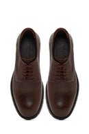 Men's Brown Lace-Up Leather Casual Shoes | Derimod Men's Brown Lace-Up Leather Casual Shoes | Derimod
