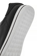 Men's Black Lace-up Leather Sneaker | Derimod Men's Black Lace-up Leather Sneaker | Derimod