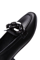 Women's Black Leather Loafer | Derimod Women's Black Leather Loafer | Derimod