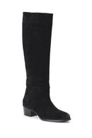 Women's Suede Leather Boots | Derimod Women's Suede Leather Boots | Derimod