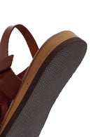 Women's Brown Ankle Strap Leather Sandals | Derimod Women's Brown Ankle Strap Leather Sandals | Derimod