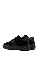 Erkek Siyah Süet Deri Sneaker | Derimod Erkek Siyah Süet Deri Sneaker | Derimod