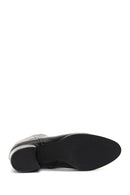 Women's Leather Zippered Heeled Boots | Derimod Women's Leather Zippered Heeled Boots | Derimod