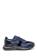 Erkek Deri Süet Detaylı Sneaker | Derimod Erkek Deri Süet Detaylı Sneaker | Derimod